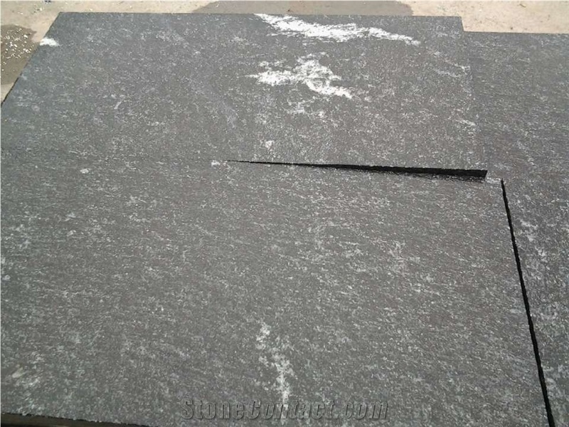 China Snow Grey Nero Branco Granite Wall Stone