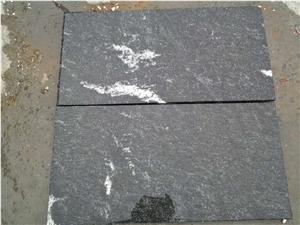 China Snow Grey Nero Branco Granite Wall Stone
