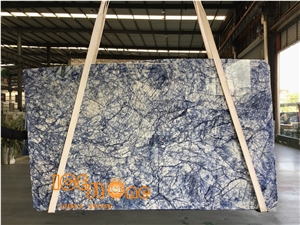 Chinese Azul Lands Marble Slabs Veins Marble