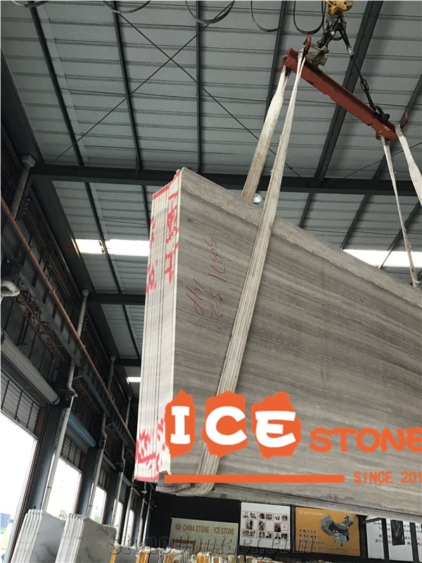 Hot-Sale White Marble White Wood Marble Slabs