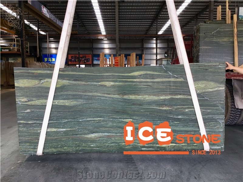 Verd Olive Marble Greece Green Marble Good Quality