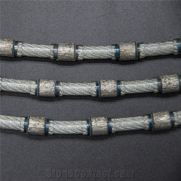 Diamond Wire Cutting Rope for Block Into Slabs
