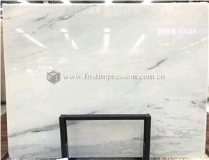 Columbia White Marble Slabs for Walling