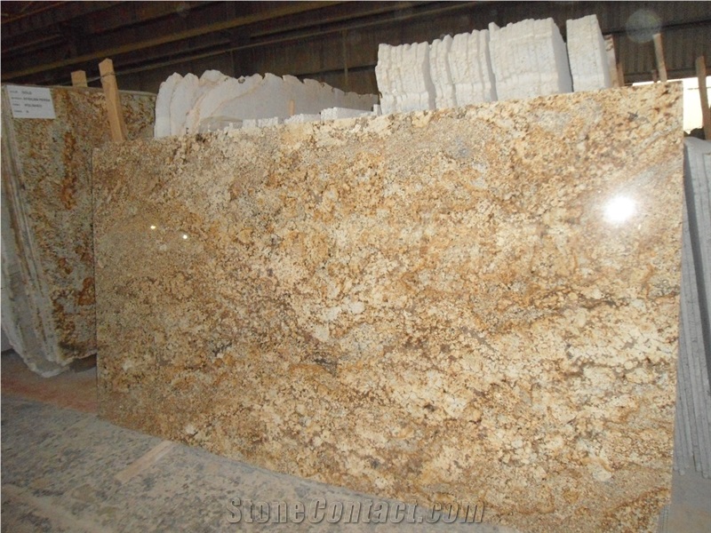 African Persa Tiles Gold Granite Tiles for Sale