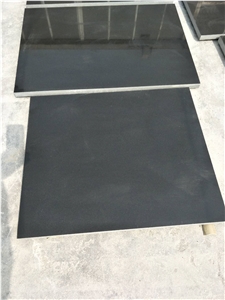 Menggu Black Polished Tiles Black Basalt Tiles