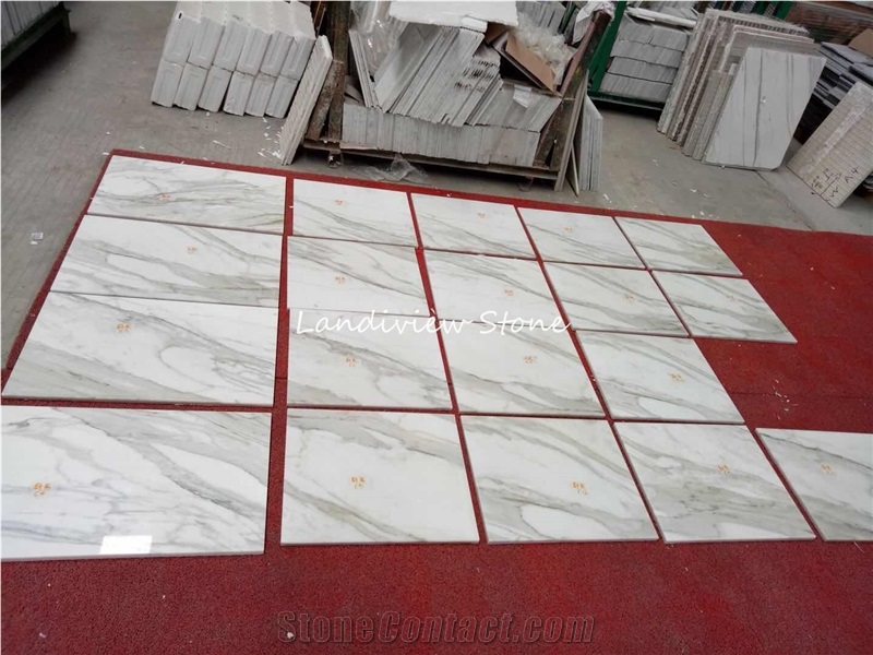 Bianco Statuario Floor Tile Statuario Classic