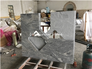 Chinese Viscount White Granite Tiles Flooring