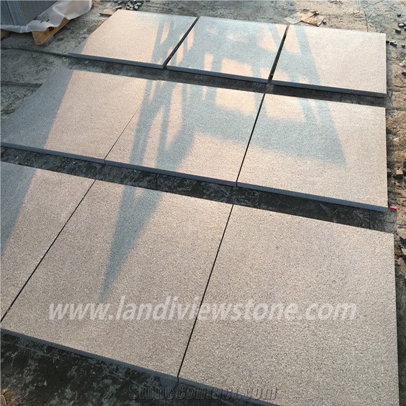 G654 Padang Dark Grey Granite Slabs Tiles Polished