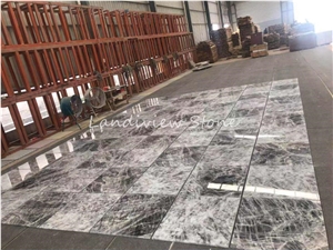 Ice Grey Marble Tiles Slabs Wall Floor Kitchen