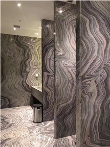 New Palissandro Marble Topeka Marble Wave Cloudy