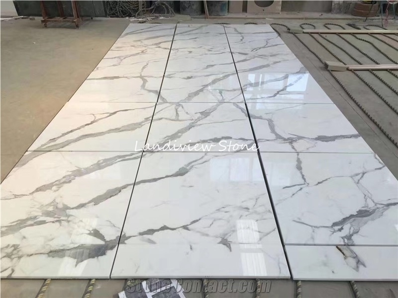 Statuario Venato Marble Slabs & Tiles