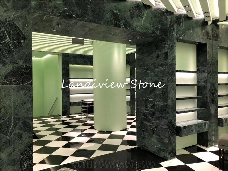 Verde Tinos Green Marble Marmor Green Marble