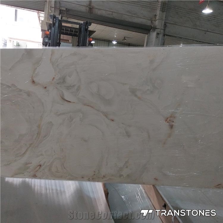 Decors Faux Alabaster Sheet for Table & Reception Top