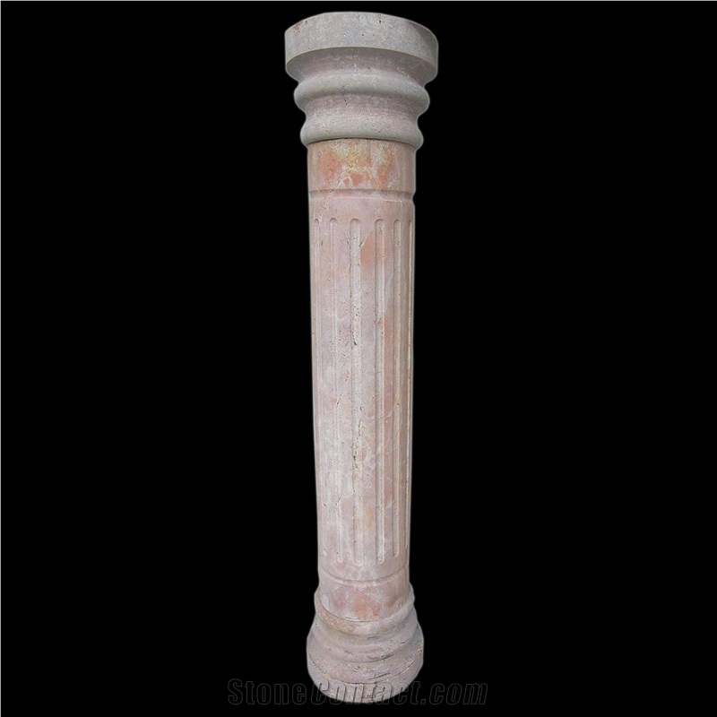 Light Travertine Column