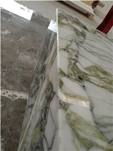 Coffee Table Natural Green Ice Connect Marble