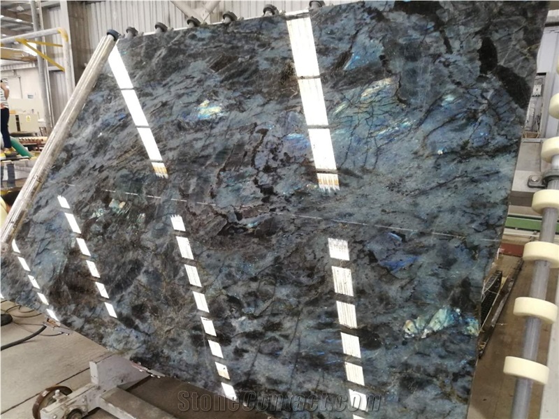 Natural Blue Labradorite Marble Stone Countertops