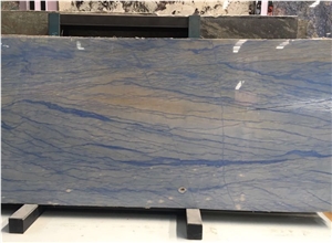 Azul Macaubas Blue Quartzite Slabs Surface