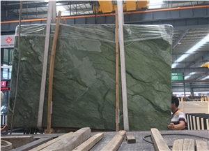 Dandong Ming Green Marble Fantastic Exotic Tile
