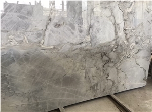 Vitoria Grey Marble Exotic Jumbo Slabs Surface
