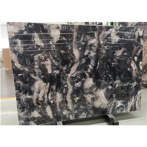 China Phantom Black Marble Slabs for Wall Covering