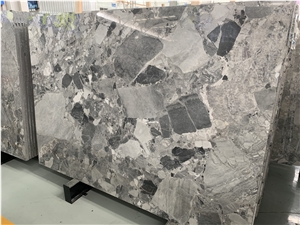 China Polished Grey Copico Marble Slabs