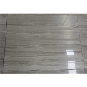 Chinese Athen Grey Wood Marble Slabs