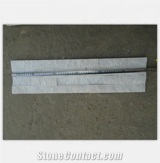 Cut to Size Slate Form White Stone Panels