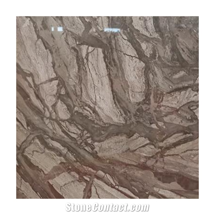 Fantasy Brown Marble Slab for Stairs & Floor Tiles