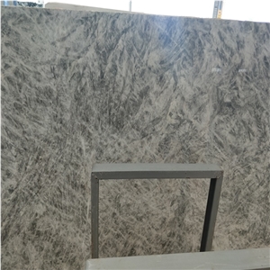 Grey Alps Polished Marble Tiles Floor Covering