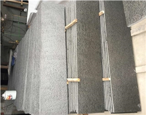 Mongolia Black Granite Ebony G133 Polished Slabs