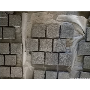 Natural Granite Interlocking Garage Floor Tiles
