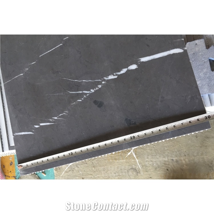 Natural Stone Pietra Grey Marble Honed Tile