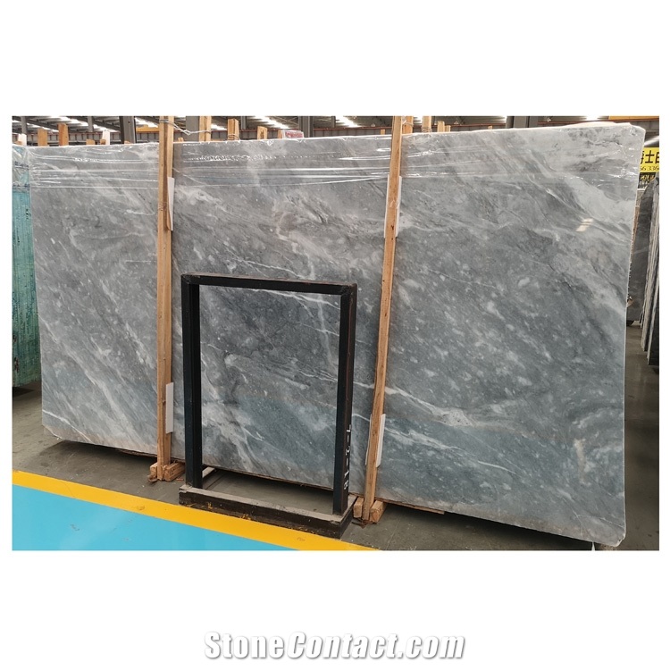 Natural Sunny Grey Marble Slabs for Floor Tiles