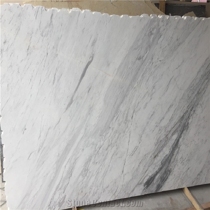 Polished Borba White Marble Slabs