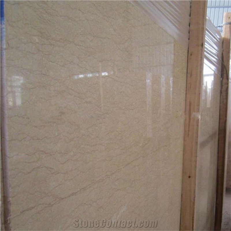 Polished Golden Cream Isis Marble for Countertop
