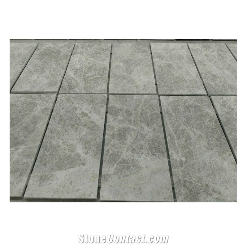 Polished Gray Clouds Marble Tiles