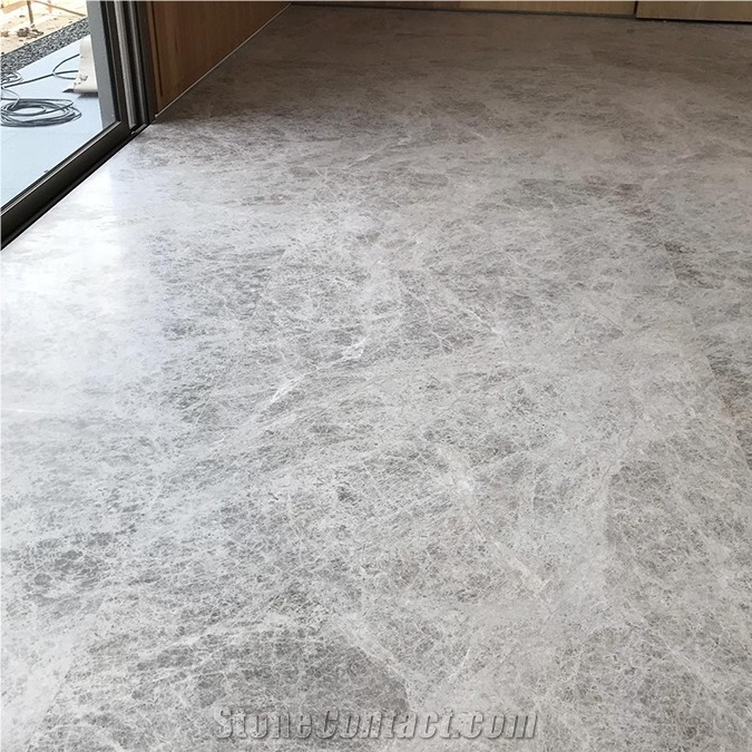Polished Isparta Grey Marble Slabs for Floor