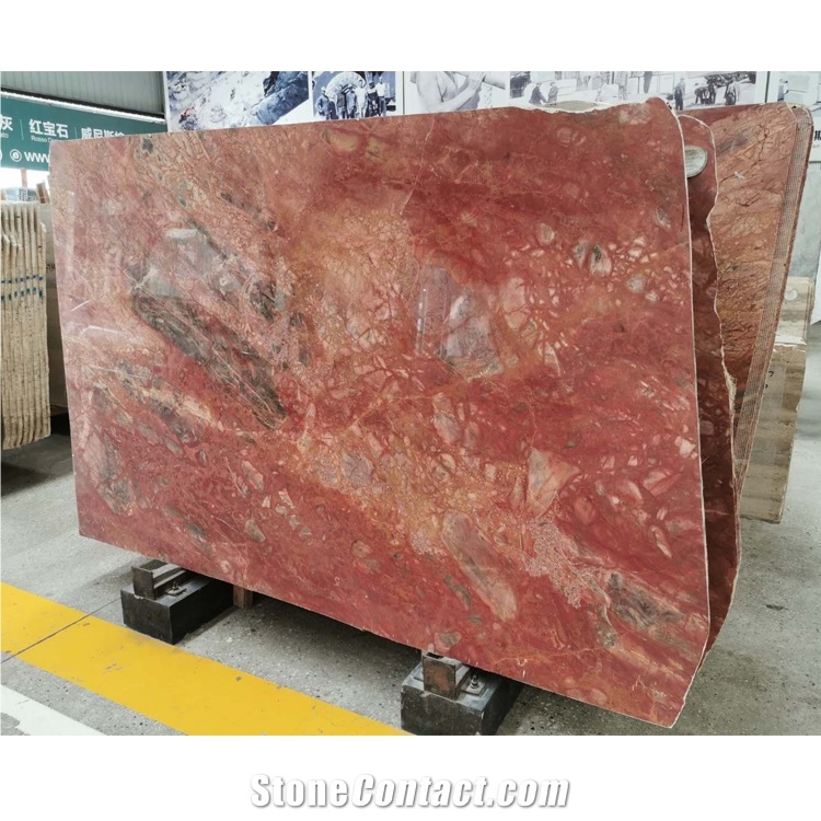 Polished Red Damascus Slabs