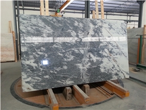 Polished Rosa Aurora Pele Tigre Marble Slabs