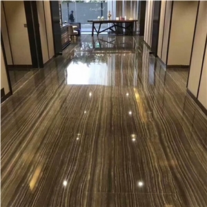 Polished Tobacco Brown Marble for Floor