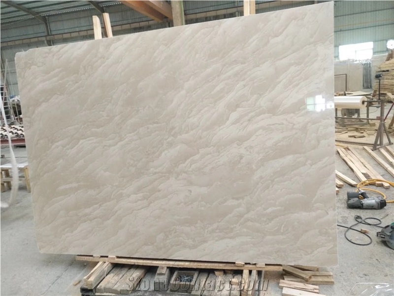 Turkish Amasya Oman Beige Marble Slab & Floor Tiles