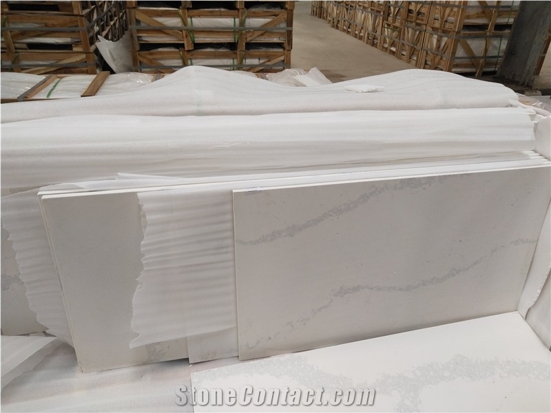 Vietnam Quartz Stone Bath Countertop for Hotel Projects