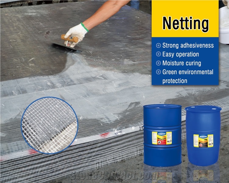 Marble Back Netting Epoxy Resin Adhesives