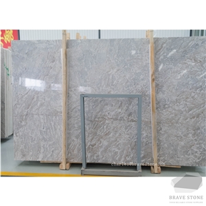 Cheap New Ionia Grey Marble Slabs Tiles for Vanity