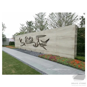 Guizhou White Wood Grain Marble Slabs Tiles