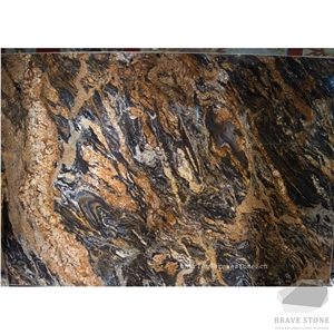 Wholesale Oris Magma Gold Granite Slabs,Tiles