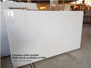 Vietnam White Marble Slabs in Pakistan