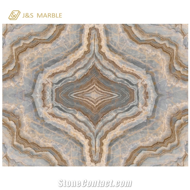 Book Match Marble Yinxun Palisandro Marble Slabs