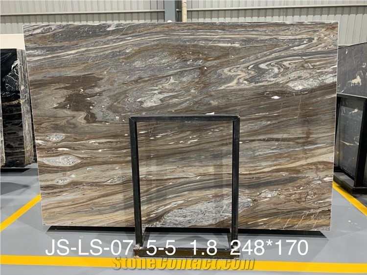 Brown Palissandro Marble Slab Tile Stone