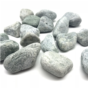 Snow White Natural Pebbles Gravel Stone 10-30mm